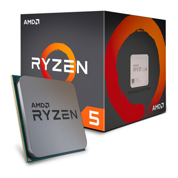 Zoom Processador AMD AM4 Ryzen 5 1600 Six-Core 3.2 Box