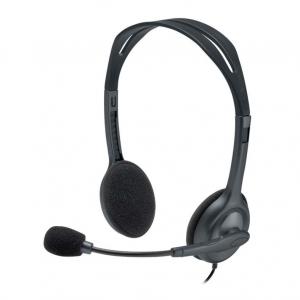 Imagem do Produto Headset Stereo On-ear Logitech H111 P3 Cinza P/N 981-000612