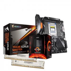 Imagem do Produto Kit AMD Placa Mãe STRX4 + Ryzen Threadripper 3970X + 16GB de RAM